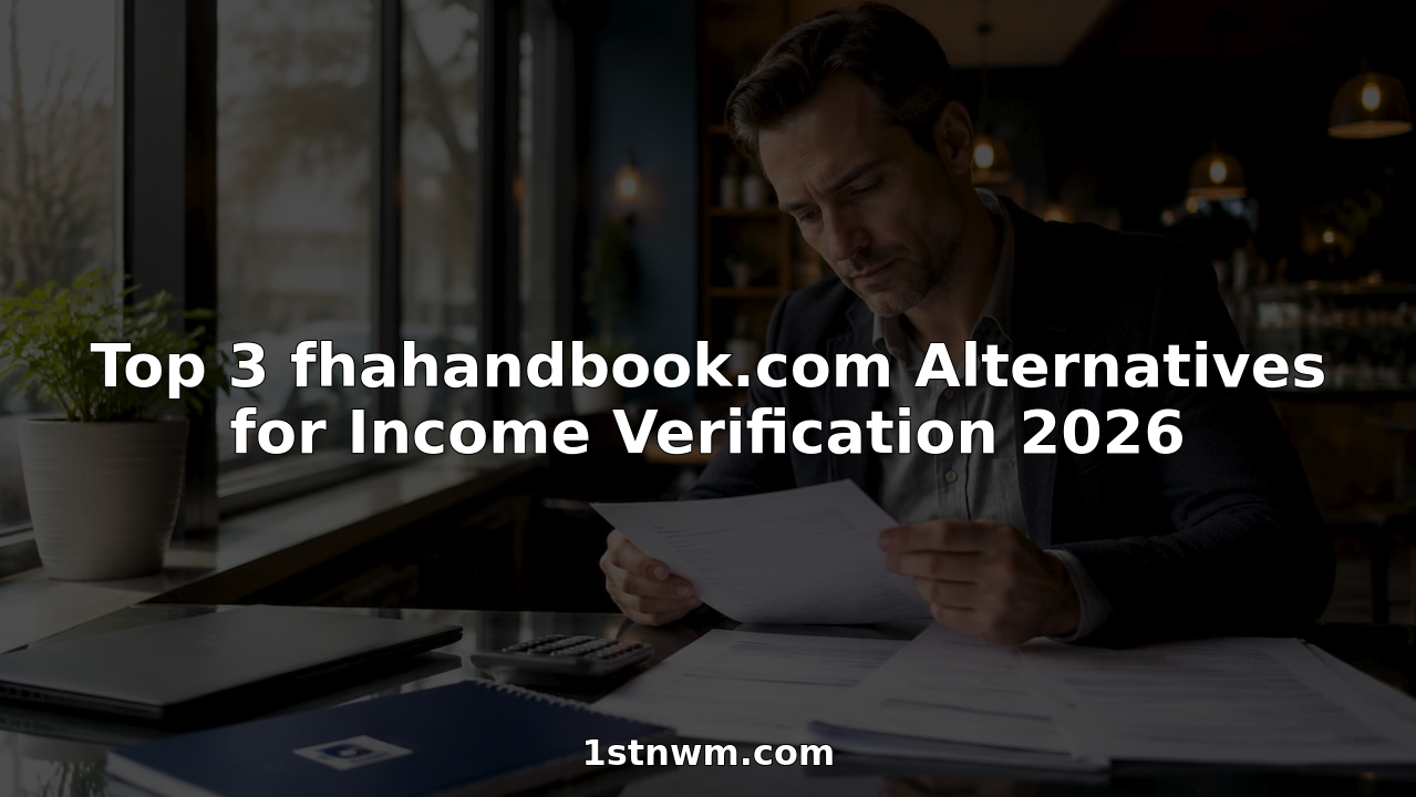 Person reviewing bank statements for income verification