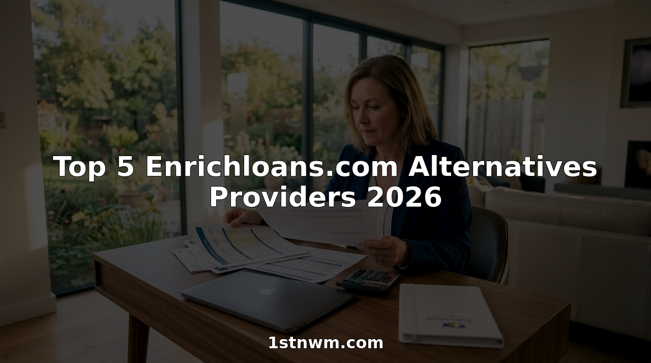 Woman reviewing mortgage loan comparison documents